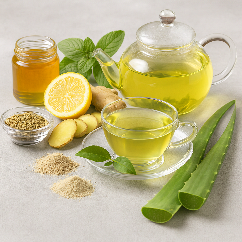 TEAS, INFUSIONS, DECOCTIONS, SUN BREWS